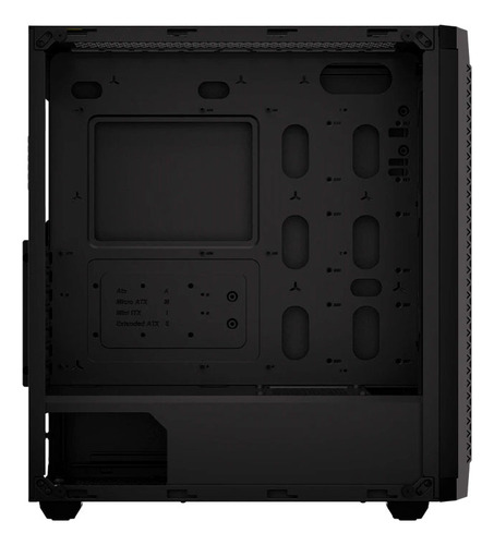 Chassi Corsair 480t Airflow + 650w 80 Plus CV Source Color Black