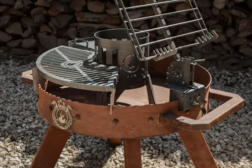 Asador Fogonero Bjorn 80 Cm De Diametro