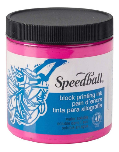 Tinta Para Xilografía Speedball 236ml Acrílica