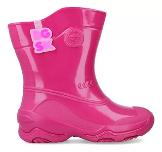 Botas De Lluvia Bubble Gummers Niña Sintetico Bugambilia (14