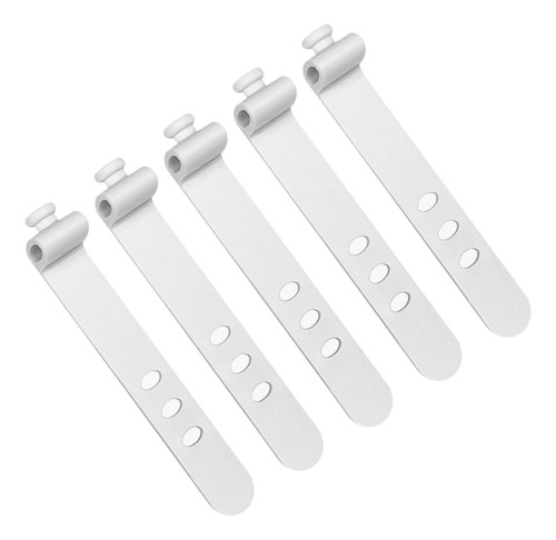 5 Organizadores De Cables Reutilizables, Gestión De Cables,