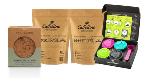 Imagen 1 de 1 de Kit Tentación África Dolce Gusto Con Cookies