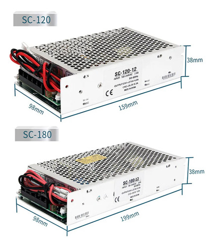 Fuente Poder Con Ups 12v 120w Cargador Bateria Transformador