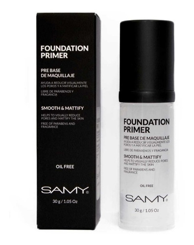 Primer Samy Prebase De Maquillaje Reduc - g a $1063