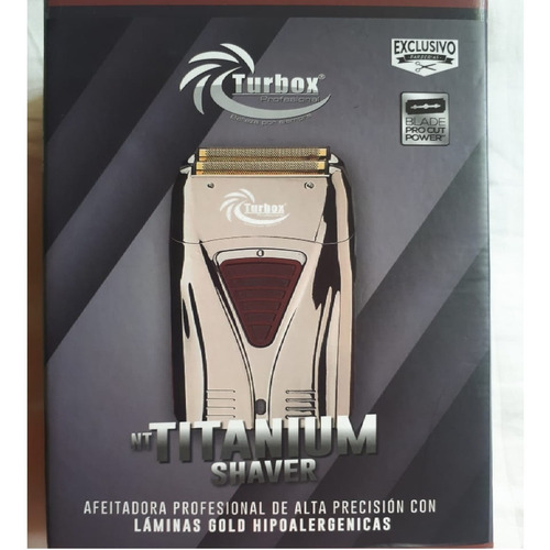 Maquina Turbox Nt Titanium Shaver