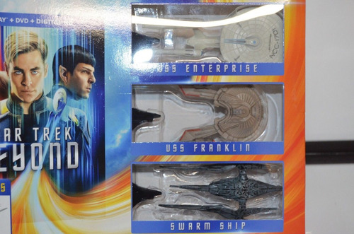 Star Trek Beyond Gift Set Blu-ray+dvd+digital Hd+3 Miniships