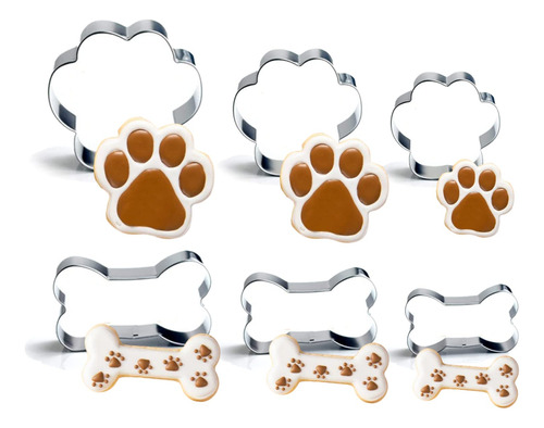 Kaishane 6 Pcs Paw Y Buse Codter Corte Corte, Cortadores De 