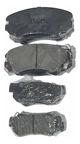 Kit Pastillas Del + Traseras Para Tucson Sportage 2005-2010