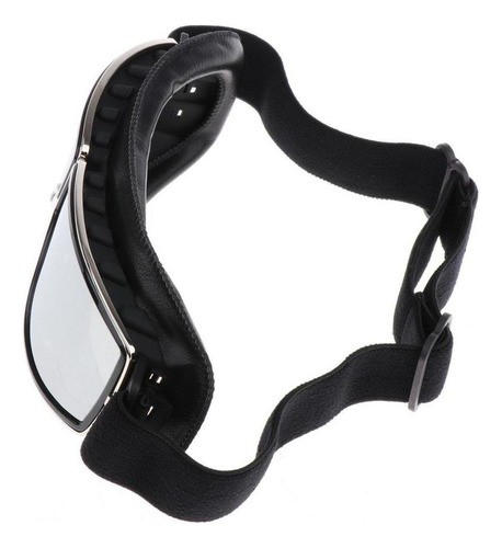 Gafas De Cuero Vintage Gafas Casco Conducción Motocicleta
