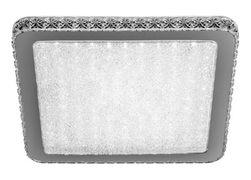 Plafon Estrelado Sindora Cristal 40cm 24w 6500k Bivolt Cor Branco 110V/220V