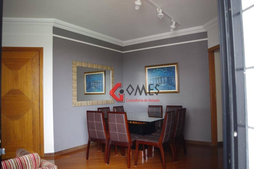 Apartamento Com 3 Dormitórios À Venda, 140 M² Por R$ 745.000,00 - Baeta Neves - São Bernardo Do Campo/sp - Ap2710