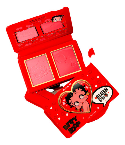 Betty Boop X Glamlite, Rubor 2 Tonos, Original Nuevo