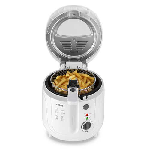 Freidora De Aceite Atma Df5318p Con Cesta Extraíble 1800w