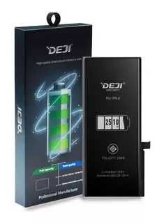 Bateria De Litio Para iPhone 6 Capacidad 2510mah Marca Deji