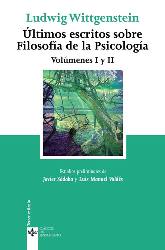 Escritos Filosofía De La Psicología, Wittgenstein, Tecnos