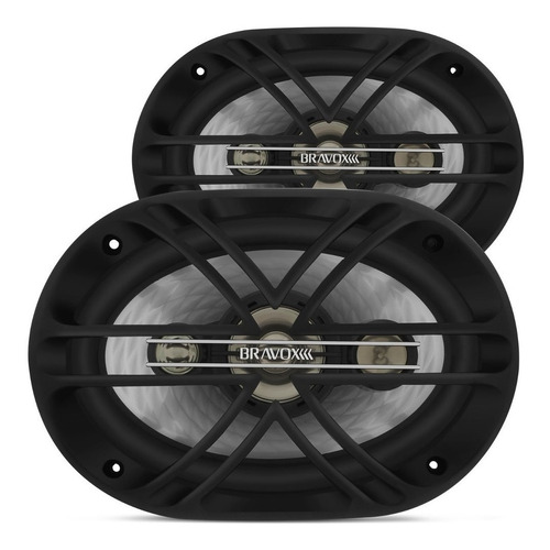 Kit Alto Falante 6x9 Bravox B4x69d 6x9' 300w Rms