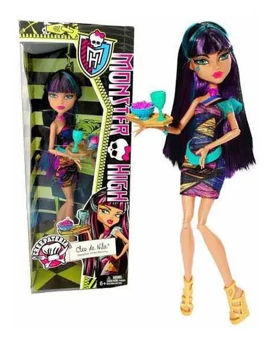 Boneca Monster High Cleo de Nile creepateria nude mattel - Taffy Shop -  Brechó de brinquedos