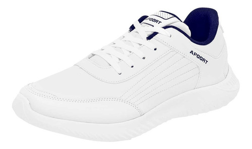 Tenis Deportivo Unisex Apoort D-28 Blanco A 18-26 990-139 S4