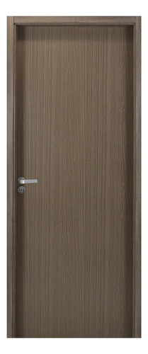 Kit Porta De Madeira Lisa 215x84cm Com Batente De Mdf Ultra