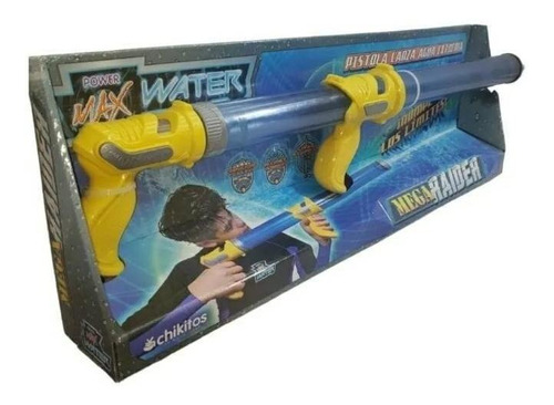 Super Pistola Lanza Agua Power Mega Raider Pistola Agua 127