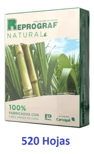 Tres Resma Papel Carta Reciclado 500 Hojas 216x279 Mm