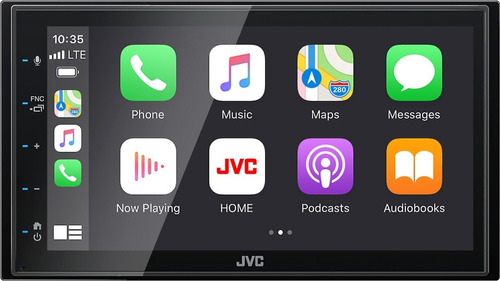 Radio Carro Jvc Kw-m560bt 6.8  Apple Carplay Android Auto 