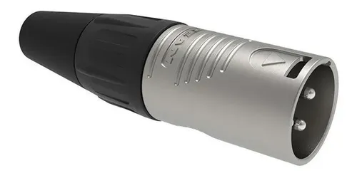 Plug Neutrik Rean Xlr Macho Rc3m | MercadoLivre