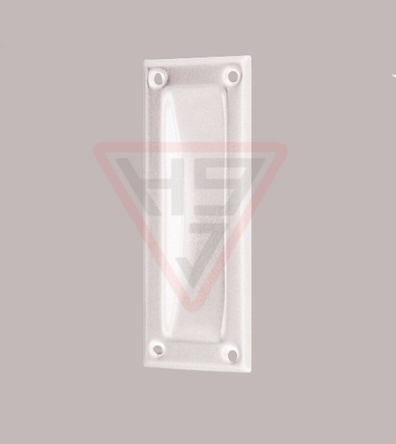 Pack4-cubeta Hierro Blanca 90x33mm Ventana-puerta Corrediza