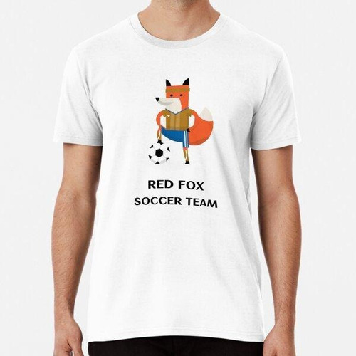 Remera Red Fox Soccer Team Algodon Premium 