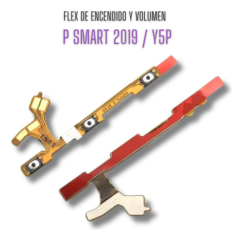 P Smart 2019 / Y5p Huawei Flex De Encendido Y Volumen