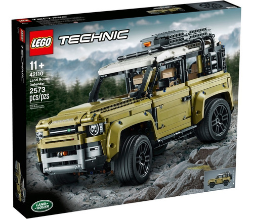Lego Technic - Land Rover Defender - 42110 Quantidade De Peças 2573