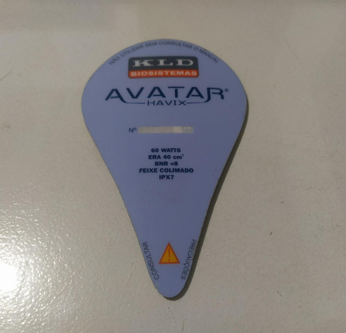 Adesivo 3m Cabeçote Ultracavitação Avatar Kavix Kld