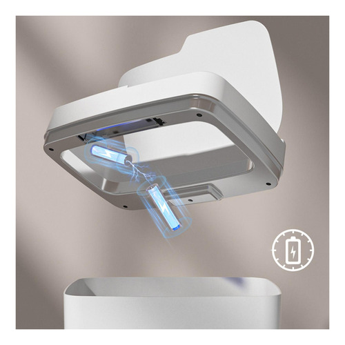 Qa1 Lixeira Com Sensor, Lixeira, 15l Outros 15l