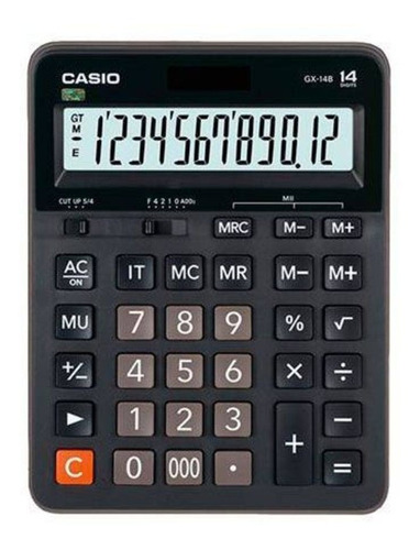Calculadora Casio De Mesa Gx-14b 14 Digitos