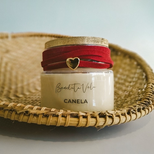 Imagem 2 de 5 de Vela Perfumada Cera De Coco Natal Canela 140 G