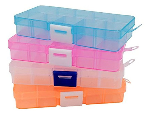 Organizador De Joyas (4 Paquetes) Caja De Almacenamiento De