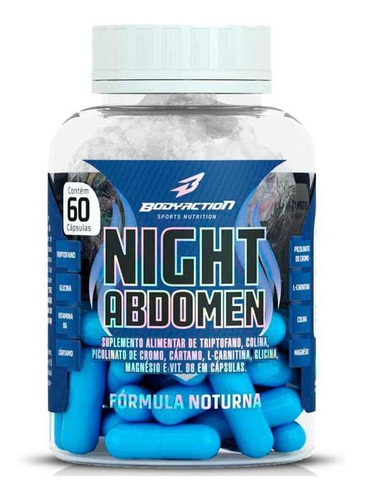 Night Abdomen 60 Cápsulas Body Action