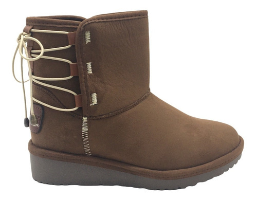 Botas Para Mujer 2160 Calientitas Cordones