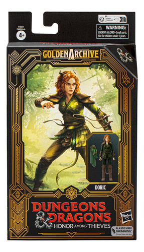 Boneco D&d Honra Entre Rebeldes 15 Cm Doric F4867 Hasbro