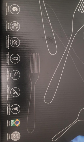 Set De Cubiertos Tramontina De 24 Pzas, De Acero Inoxidable