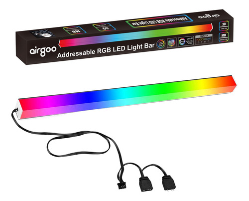 Tira Led Rgb Direccionable Para Funda De Juegos, 0.98 Pies,