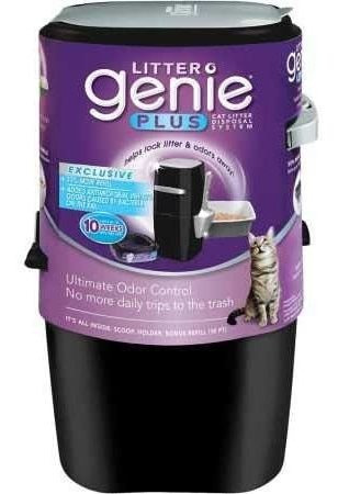 La Basura Genie Balde Plus, Ultimate Arena Para Gatos Desech