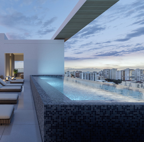 Apartamento En Venta En Naco, 1 Habitación