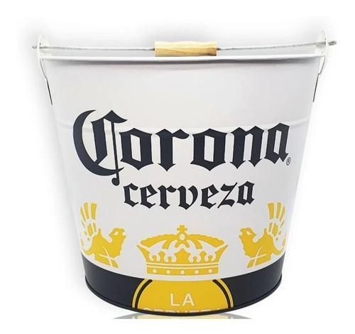 Imagen 3 de 7 de Frapera Balde Corona Con Destapador X10 Unidades