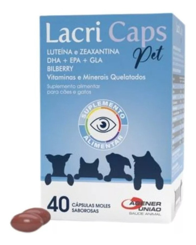 Lacri Caps Pet - 40 Capsulas