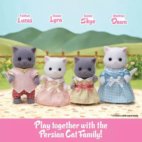 Muñecos De Gatitos Persa Trillizos R0x