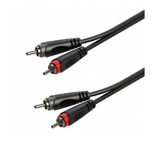 Imagen 2 de 3 de Cable 2 Metros Roxtone 2 Rca X 2 Rca