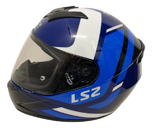 Casco Integral Ls2 Ff352 Down Navy Azul