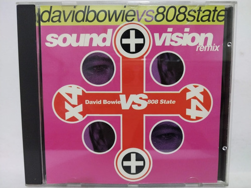 David Bowie Vs 808 State Sound + Vision (remix) Cd Usa 1991