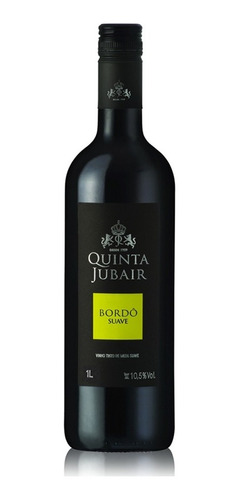 Vinho Tinto Suave Bordô 1l - Quinta Jubair